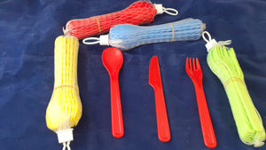 Reusable Polypropylene Plastic Knives Forks Spoons 200 Sets