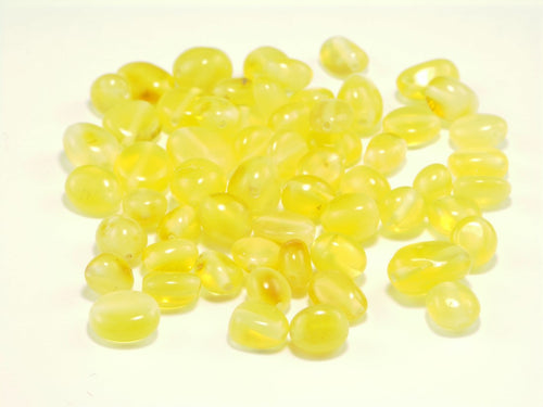 Baltic Amber Beads Oval 6-8 mm Butterscotch 10 grams