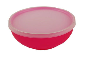 Plastic Bowls With Lids Yellow, Orange,  Red, Purple Collection Of 4, 6, 8 or 12