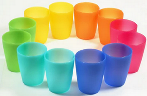 Wholesale Reusable Plastic Cups 100 Per Case