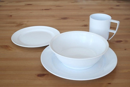 Four Unbreakable Place Setting Appropiate For A Child